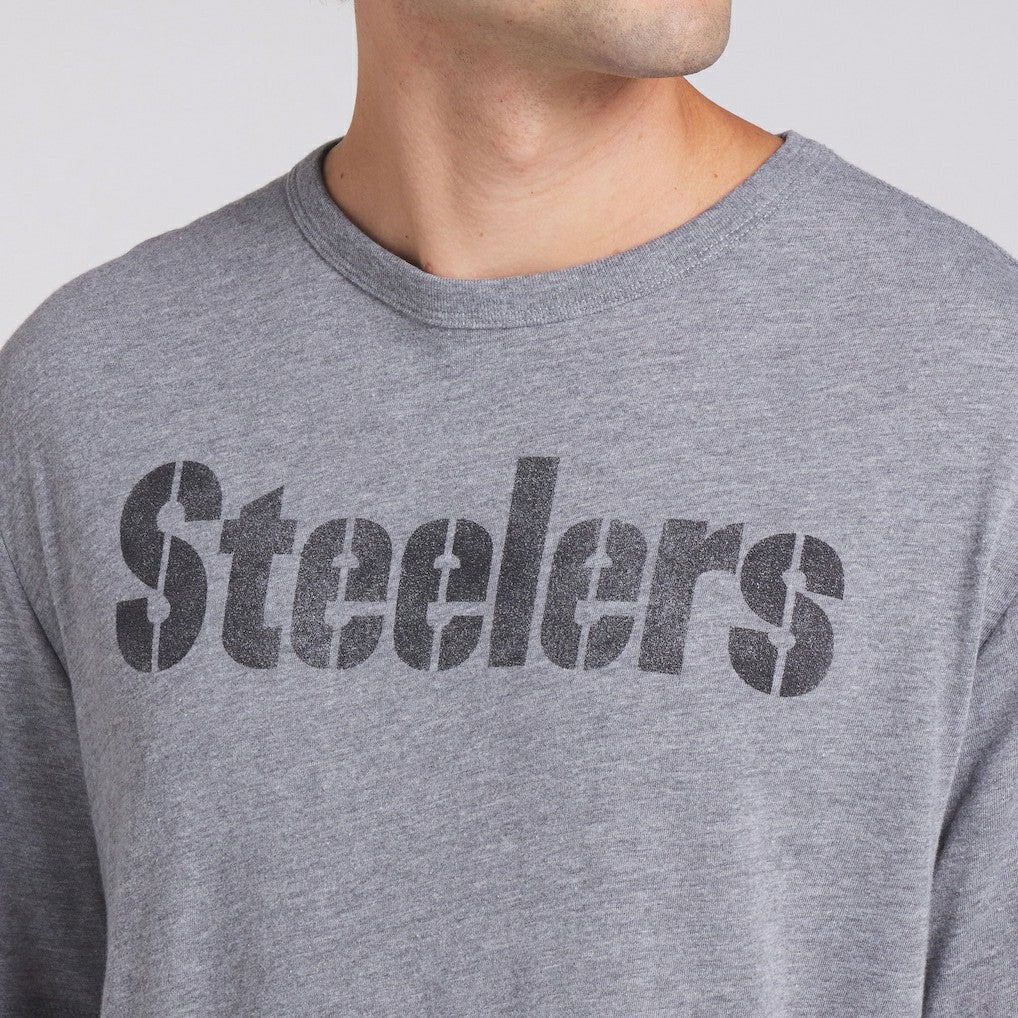 Pass Rush Tri-Blend T-Shirt - Pittsburgh Steelers