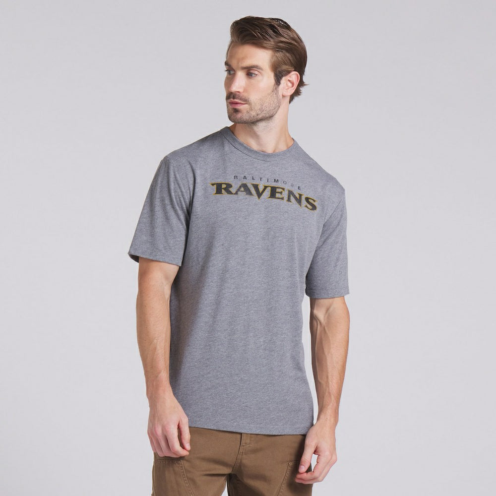 Pass Rush Tri-Blend T-Shirt - Baltimore Ravens