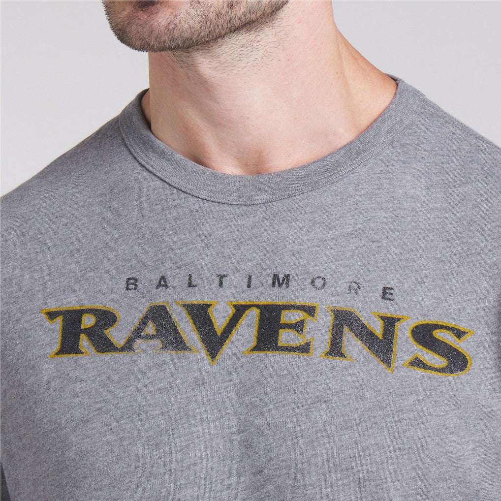 Pass Rush Tri-Blend T-Shirt - Baltimore Ravens
