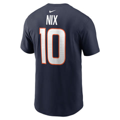Bo Nix  Player Name & Number T-Shirt - Denver Broncos