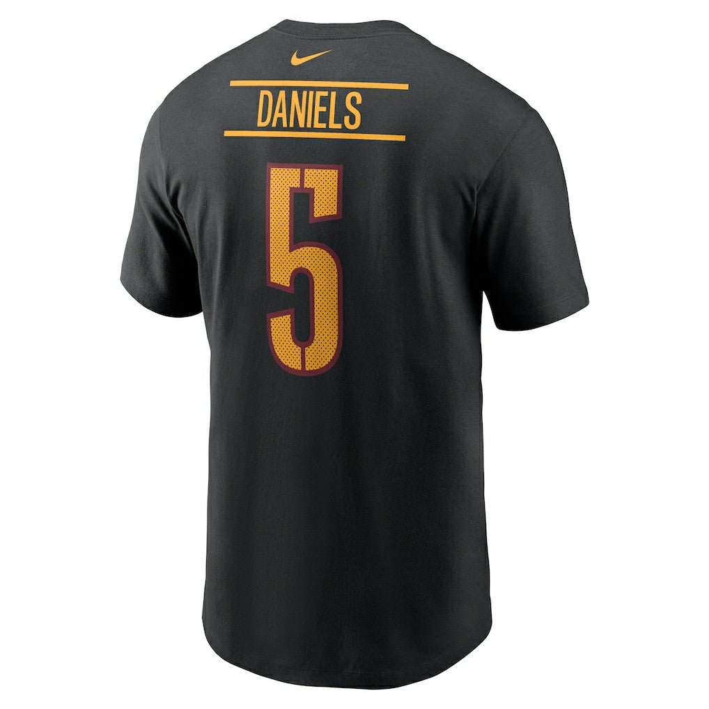 Jayden Daniels  Player Name & Number T-Shirt - Washington Commanders