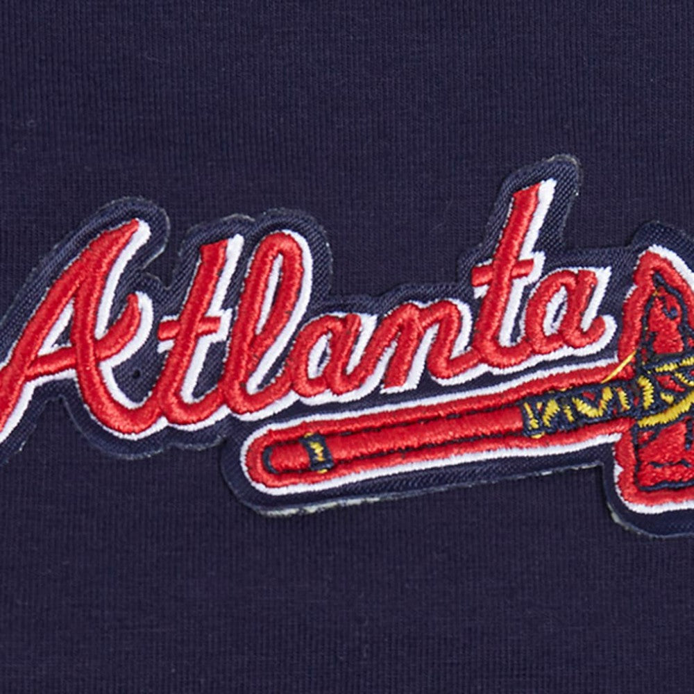 MLB Atlanta Braves Pro Standard Women's Rhinestone Slim Fit T-Shirt
