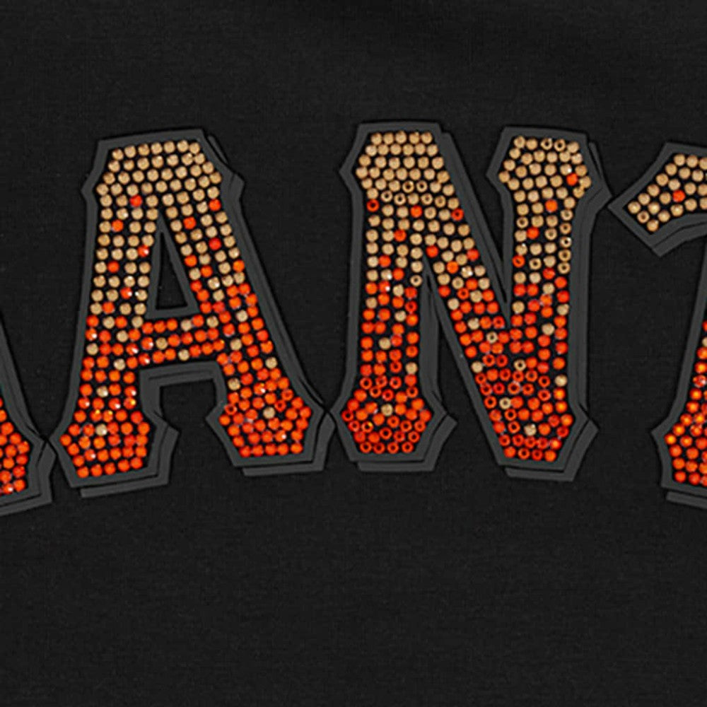 MLB San Francisco Giants Pro Standard Women's Rhinestone Slim Fit T-Shirt