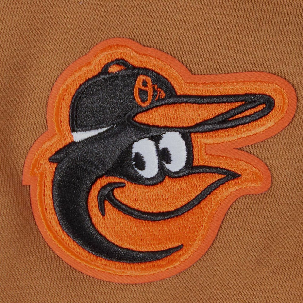 MLB Baltimore Orioles Pro Standard Women's Paint The City Pullover Cropped Sweatshirt