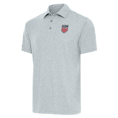 USMNT Antigua Par 3 Polo -  Heather Gray
