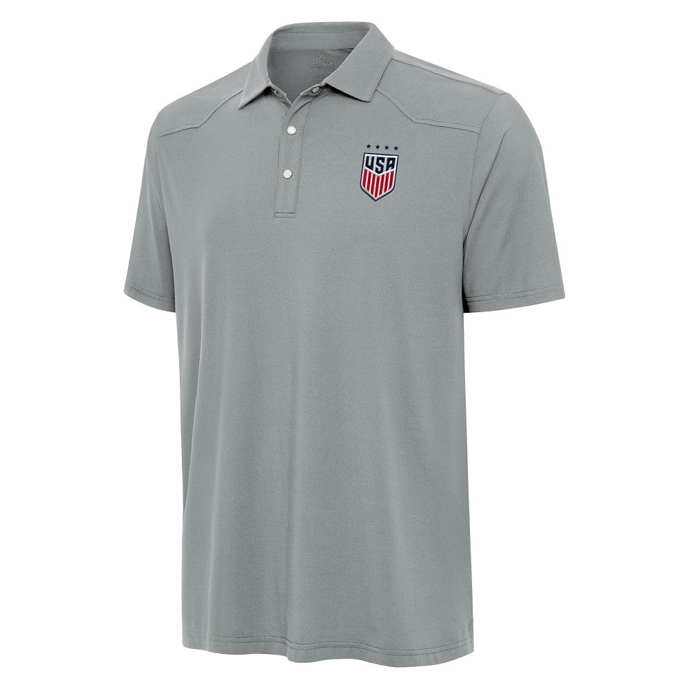 USWNT Antigua Western Polo -  Gray