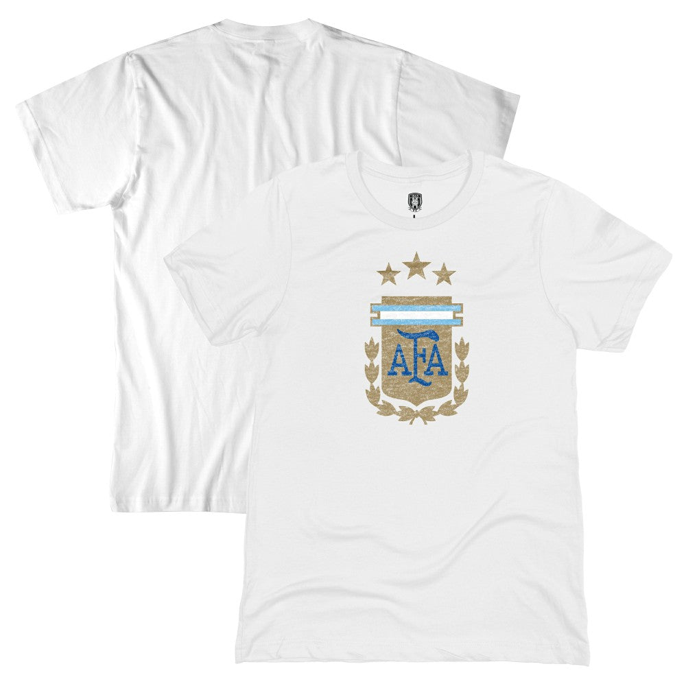 Argentina National Team 1863FC Badge T-Shirt -  White