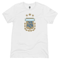 Argentina National Team 1863FC Badge T-Shirt -  White