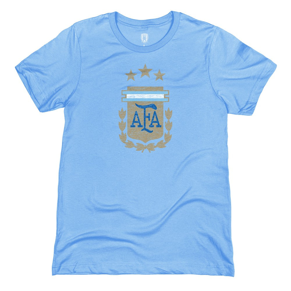 Argentina National Team 1863FC Badge T-Shirt -  Light Blue