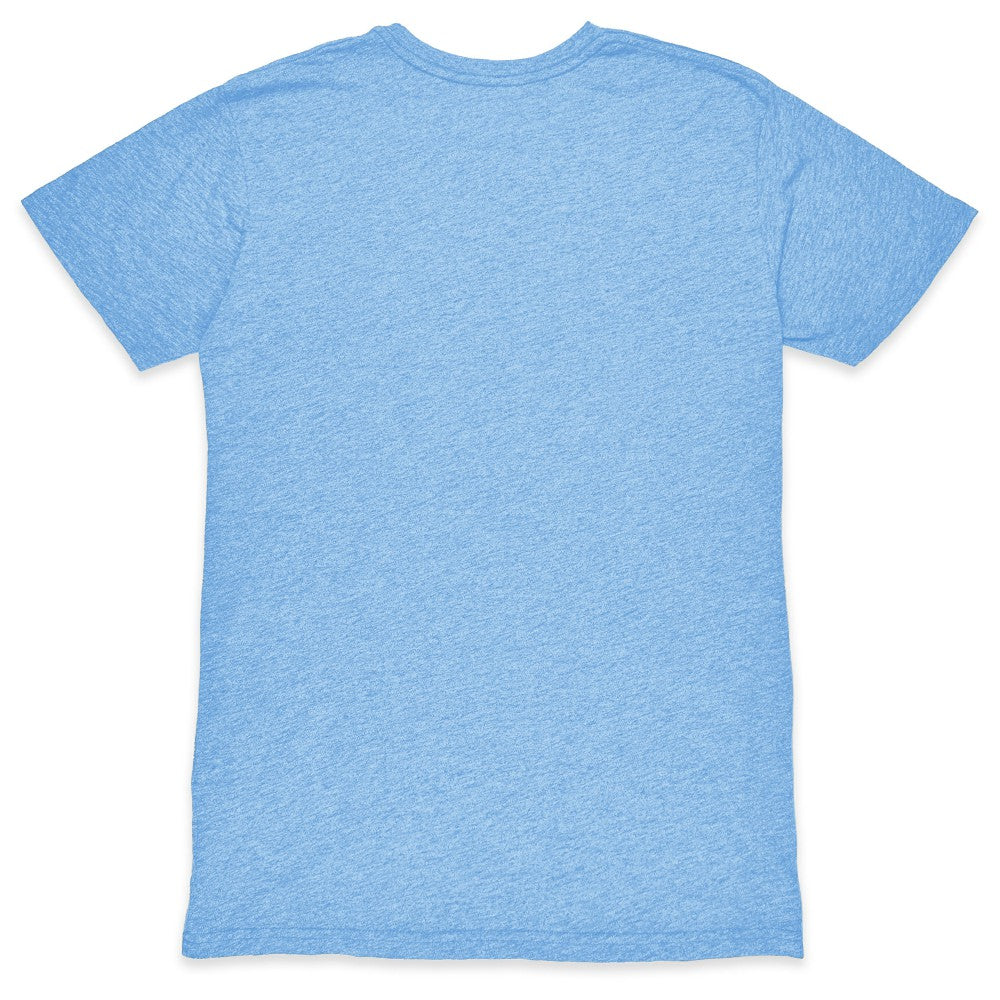 Argentina National Team 1863FC Retro Wordmark Tri-Blend T-Shirt -  Light Blue