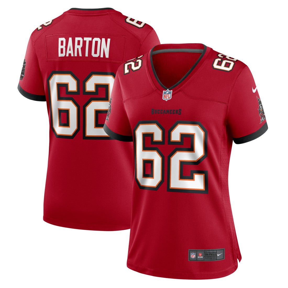 Graham Barton  Women's Game Jersey - Tampa Bay Buccaneers