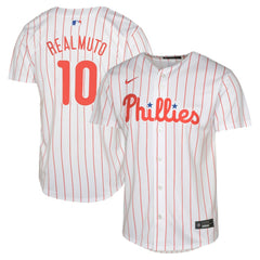 MLB J.T. Realmuto Philadelphia Phillies Nike Youth Home Limited Jersey – White