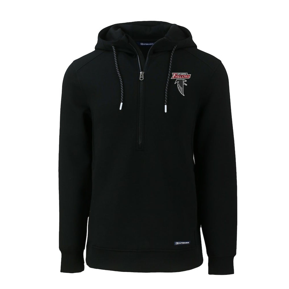 Cutter & Buck Roam Eco Recycled Half-Zip Hoodie - Atlanta Falcons