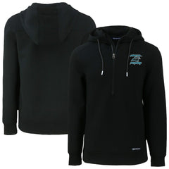 Cutter & Buck Roam Eco Recycled Half-Zip Hoodie - Carolina Panthers