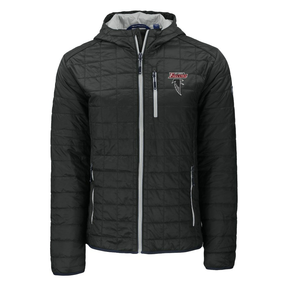 Cutter & Buck Rainier PrimaLoft Eco Insulated Full-Zip Puffer Jacket - Atlanta Falcons