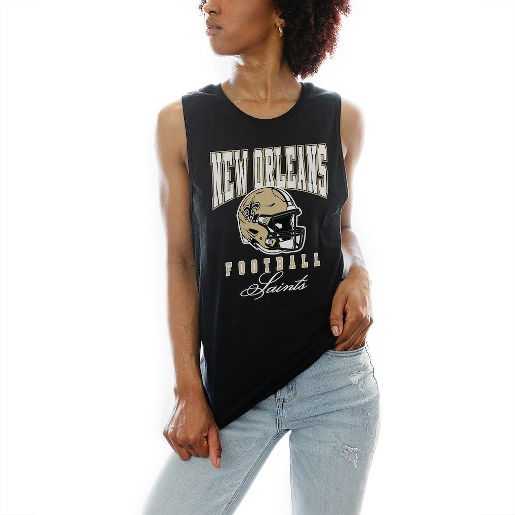 Gameday Couture Women's Preseason Opener Racerback Tank Top - New Orleans Saints