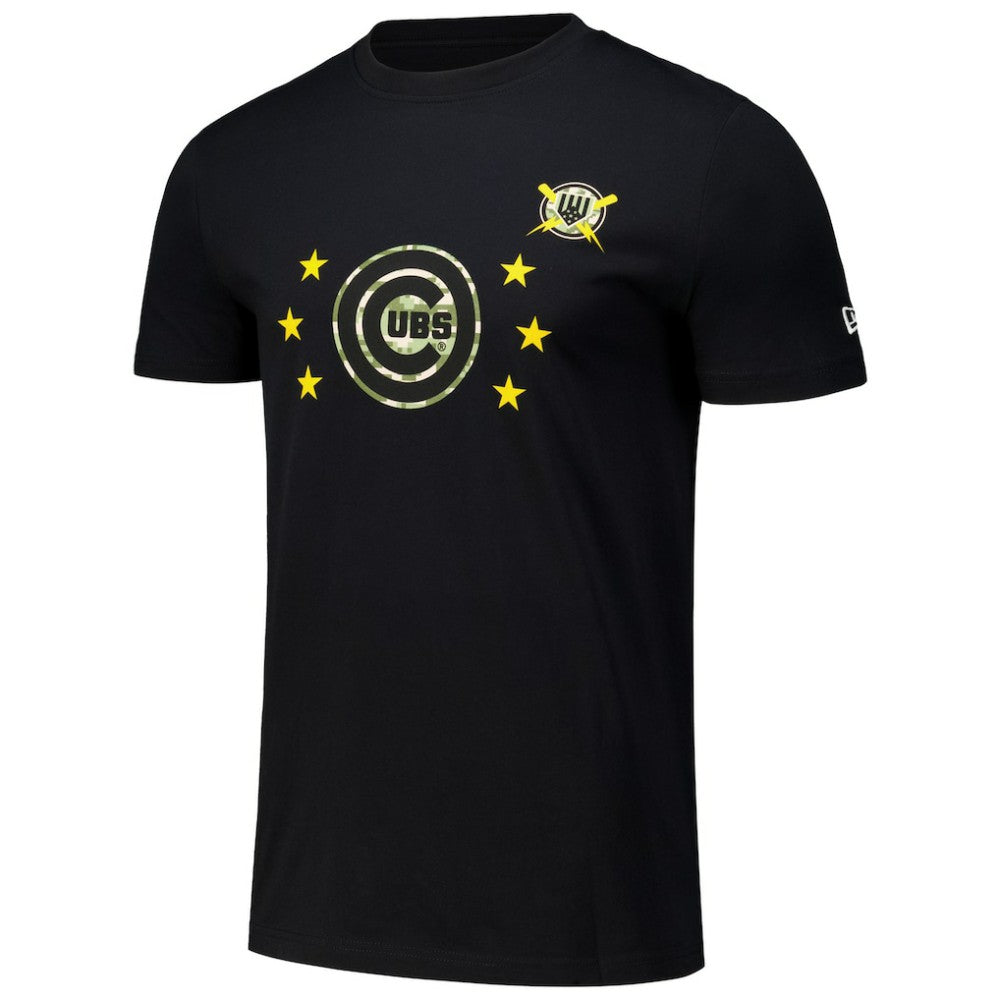 MLB Chicago Cubs New Era 2024 Armed Forces Day T-Shirt