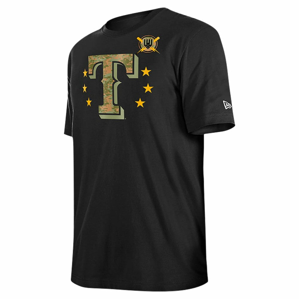 MLB Texas Rangers New Era 2024 Armed Forces Day T-Shirt