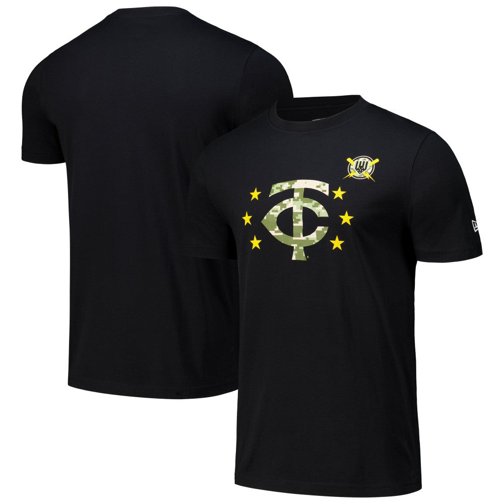 MLB Minnesota Twins New Era 2024 Armed Forces Day T-Shirt