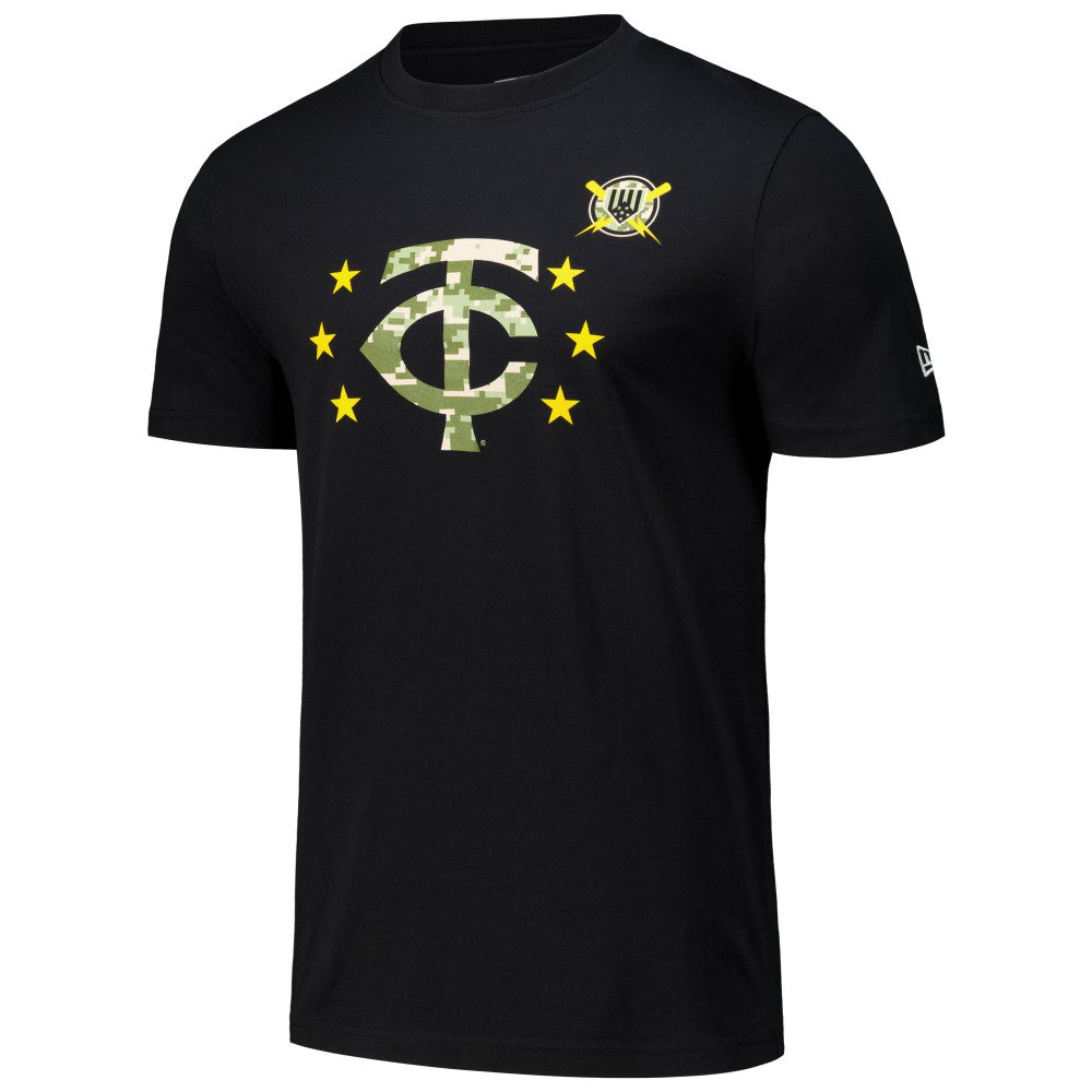 MLB Minnesota Twins New Era 2024 Armed Forces Day T-Shirt