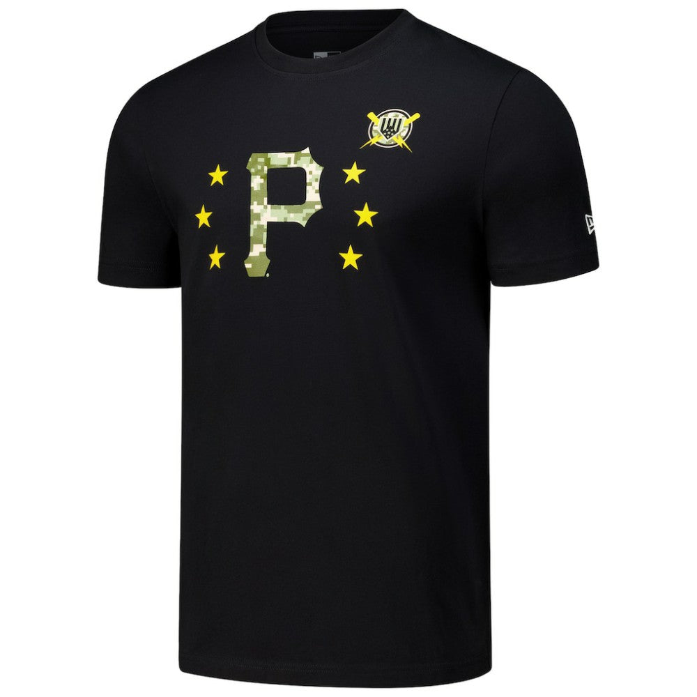 MLB Pittsburgh Pirates New Era 2024 Armed Forces Day T-Shirt