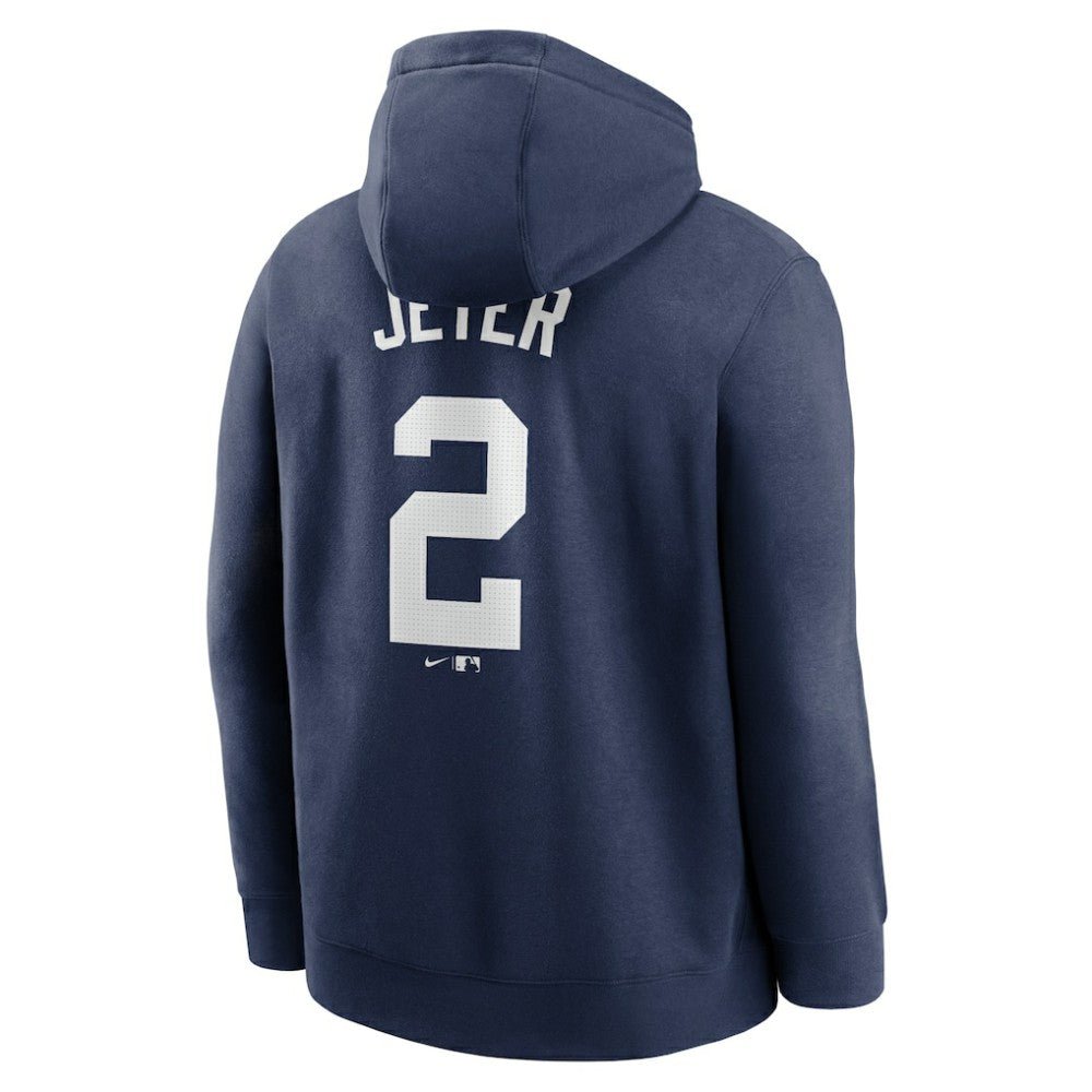 MLB Derek Jeter New York Yankees Nike Player Name & Number Club Pullover Hoodie