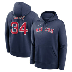 MLB David Ortiz Boston Red Sox Nike Player Name & Number Club Pullover Hoodie
