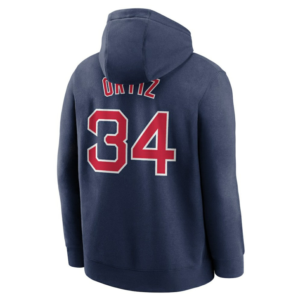 MLB David Ortiz Boston Red Sox Nike Player Name & Number Club Pullover Hoodie
