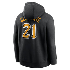 MLB Roberto Clemente Pittsburgh Pirates Nike Player Name & Number Club Pullover Hoodie
