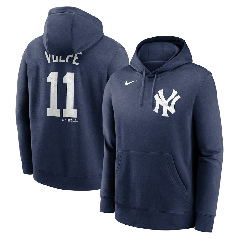 MLB Anthony Volpe New York Yankees Nike Player Name & Number Club Pullover Hoodie