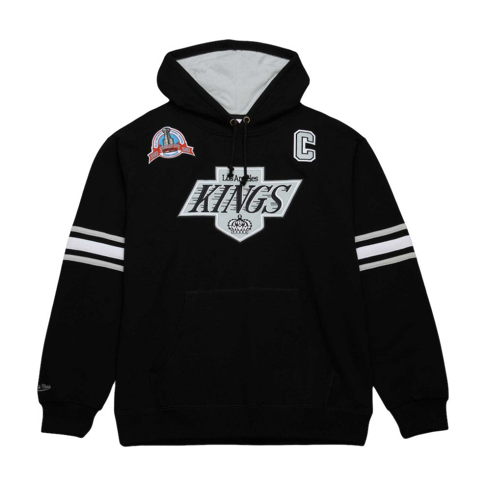 NHL Black Wayne Gretzky Los Angeles Kings Mitchell & Ness 1993 Name & Number Premium Pullover Hoodie