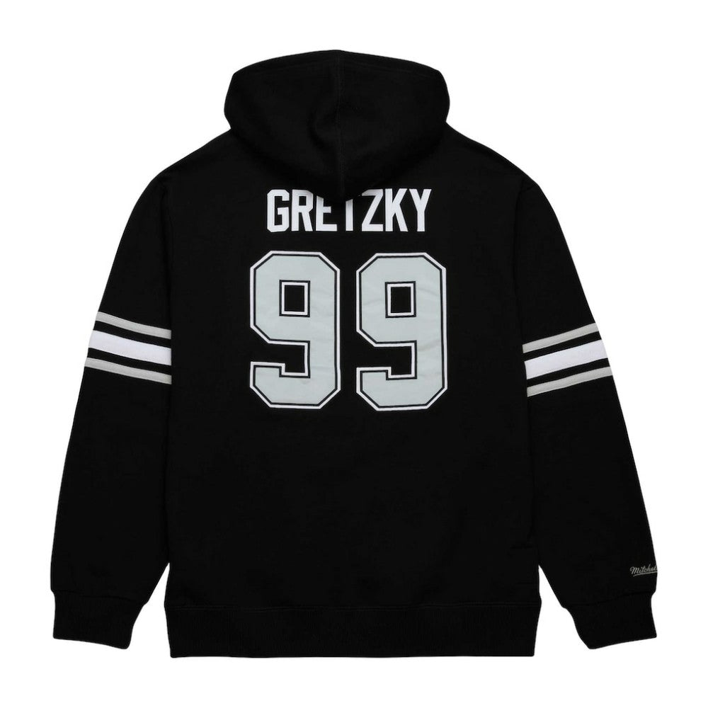 NHL Black Wayne Gretzky Los Angeles Kings Mitchell & Ness 1993 Name & Number Premium Pullover Hoodie
