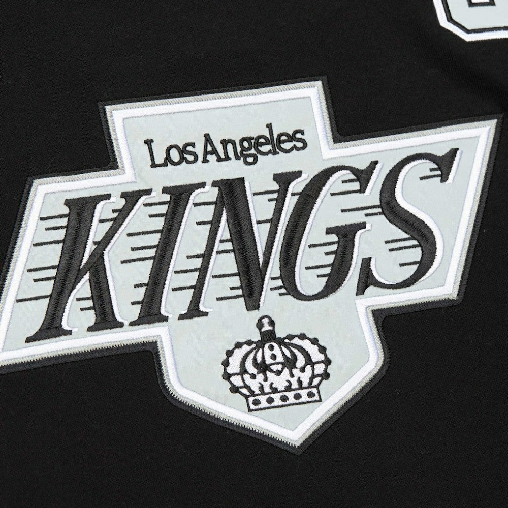 NHL Black Wayne Gretzky Los Angeles Kings Mitchell & Ness 1993 Name & Number Premium Pullover Hoodie