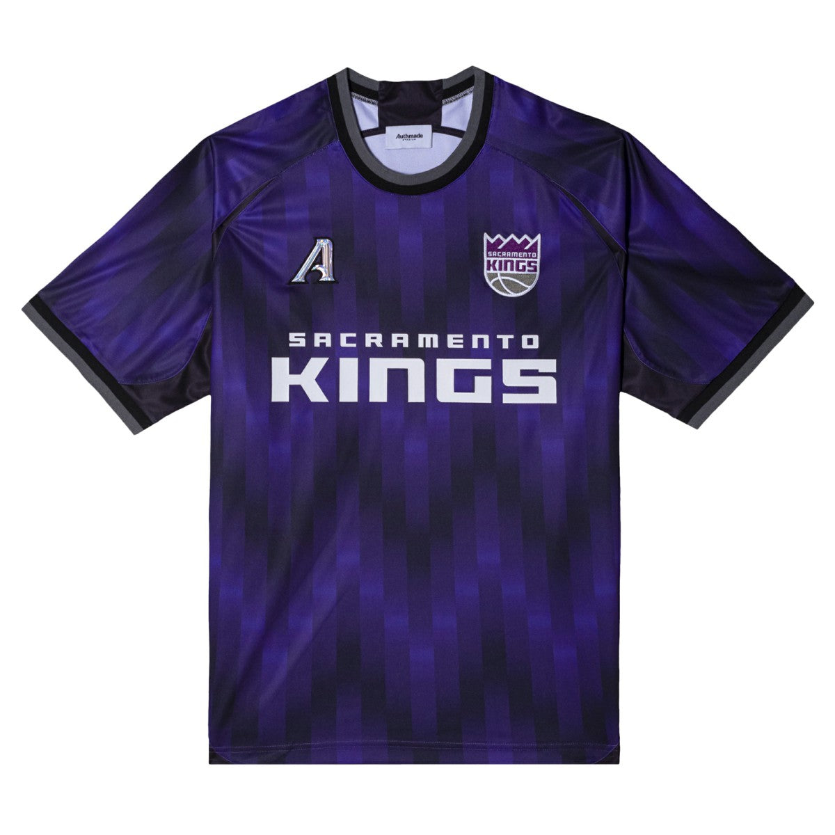 NBA Sacramento Kings Authmade x NBA Soccer Kit Fashion Jersey