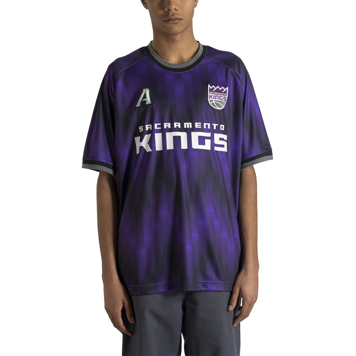 NBA Sacramento Kings Authmade x NBA Soccer Kit Fashion Jersey