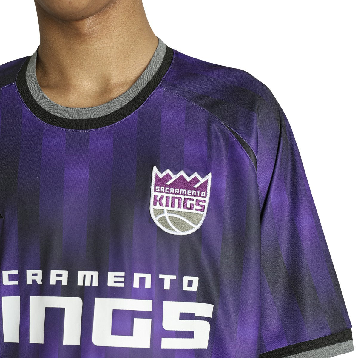NBA Sacramento Kings Authmade x NBA Soccer Kit Fashion Jersey