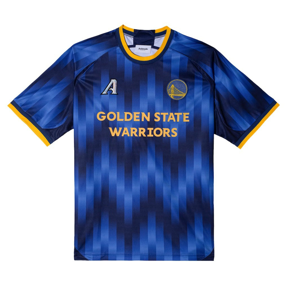 NBA Golden State Warriors Authmade x NBA Soccer Kit Fashion Jersey sale