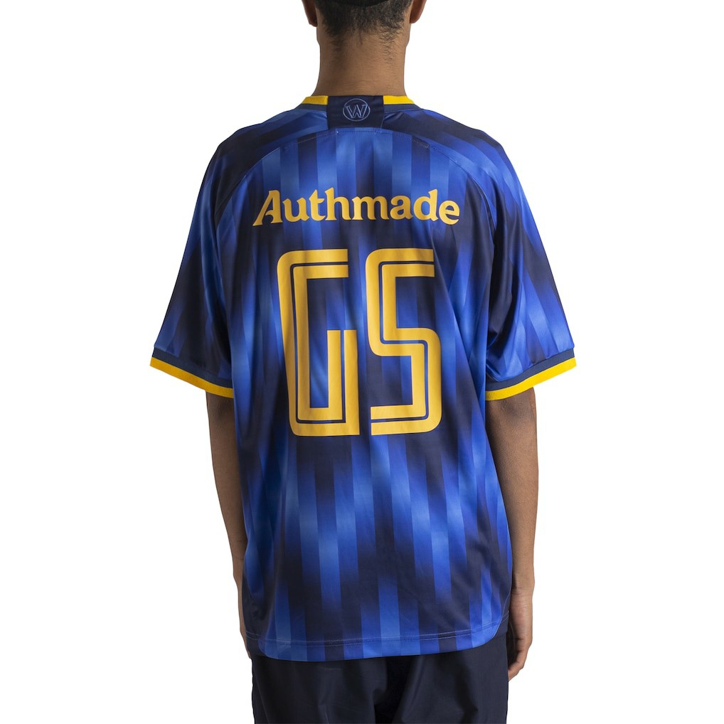 NBA Golden State Warriors Authmade x NBA Soccer Kit Fashion Jersey sale