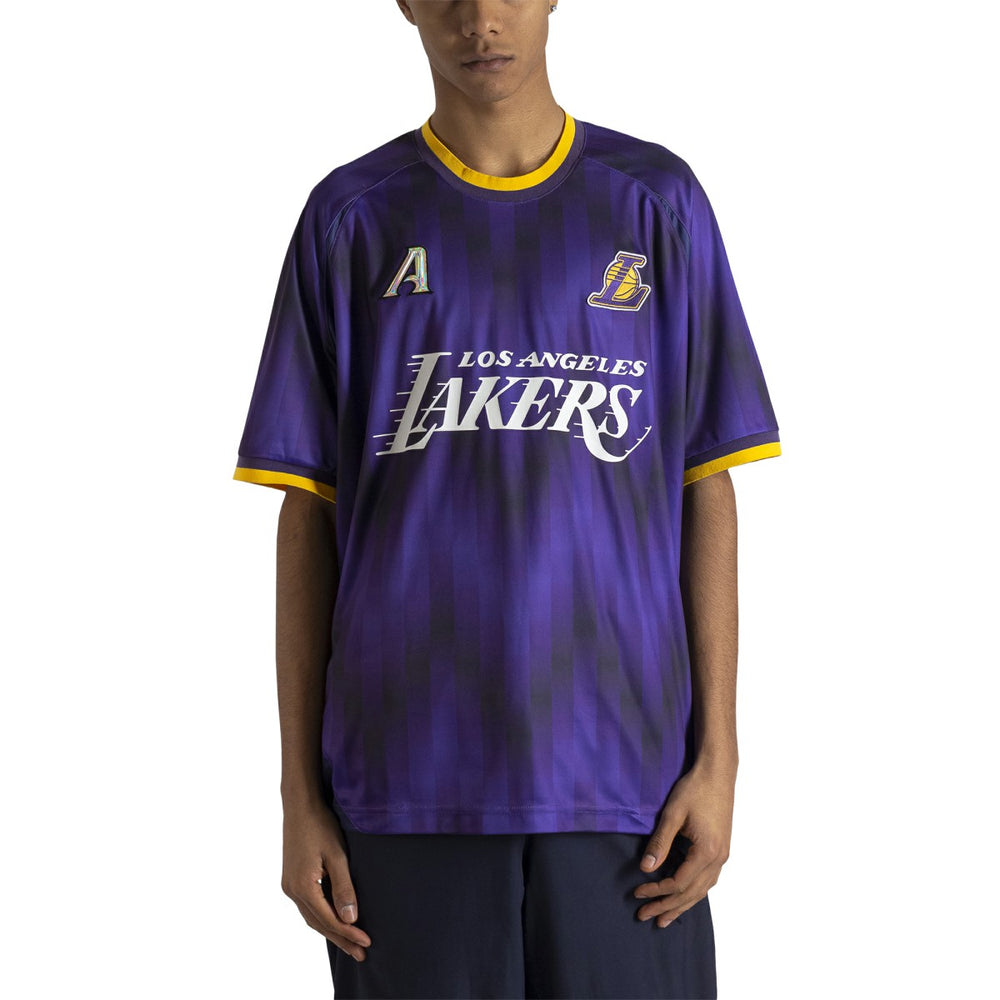 NBA Los Angeles Lakers Authmade x NBA Soccer Kit Fashion Jersey