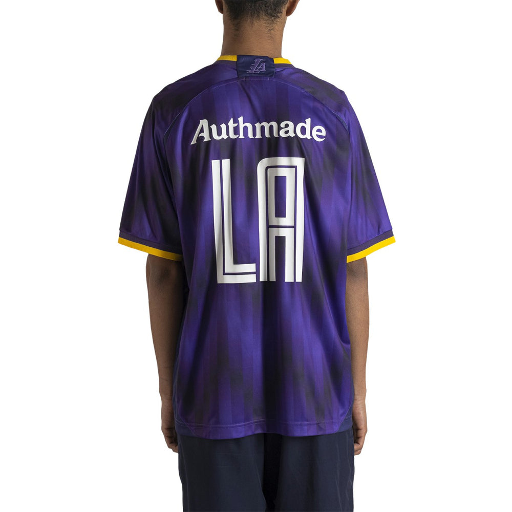 NBA Los Angeles Lakers Authmade x NBA Soccer Kit Fashion Jersey