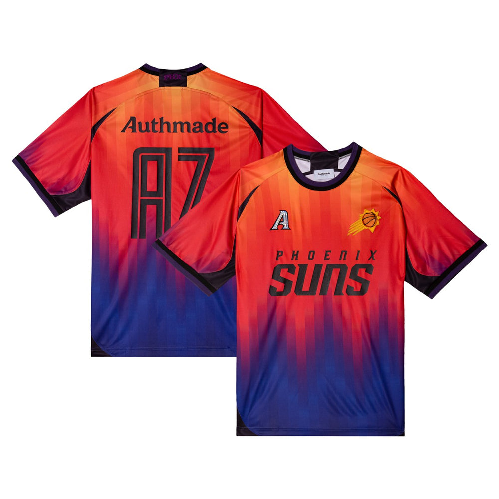 NBA Phoenix Suns Authmade x NBA Soccer Kit Fashion Jersey