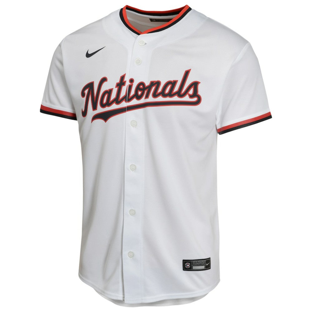 MLB CJ Abrams Washington Nationals Nike Youth Home Game Player Jersey