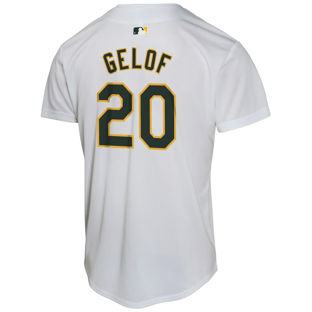 MLB Zack Gelof Athletics Nike Youth Home Game Player Jersey