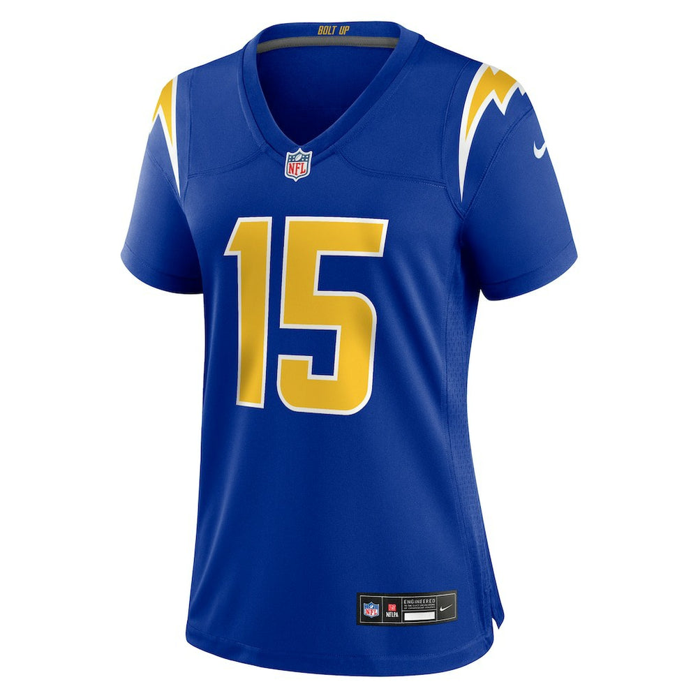 Ladd McConkey  Women's Alternate Game Jersey - Los Angeles Chargers