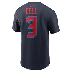 Tank Dell  Name & Number T-Shirt - Houston Texans