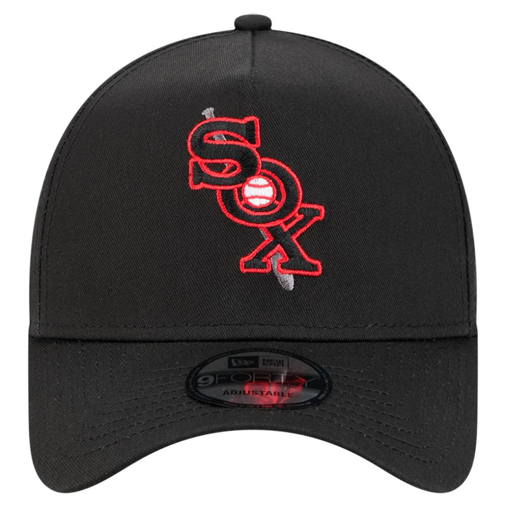 MLB Chicago White Sox New Era Tonal Pop 9FORTY A-Frame Adjustable Hat