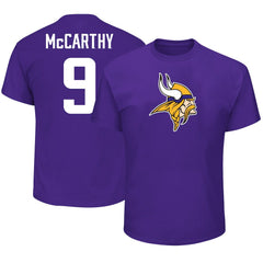 J.J. McCarthy  Big & Tall Name & Number T-Shirt - Minnesota Vikings