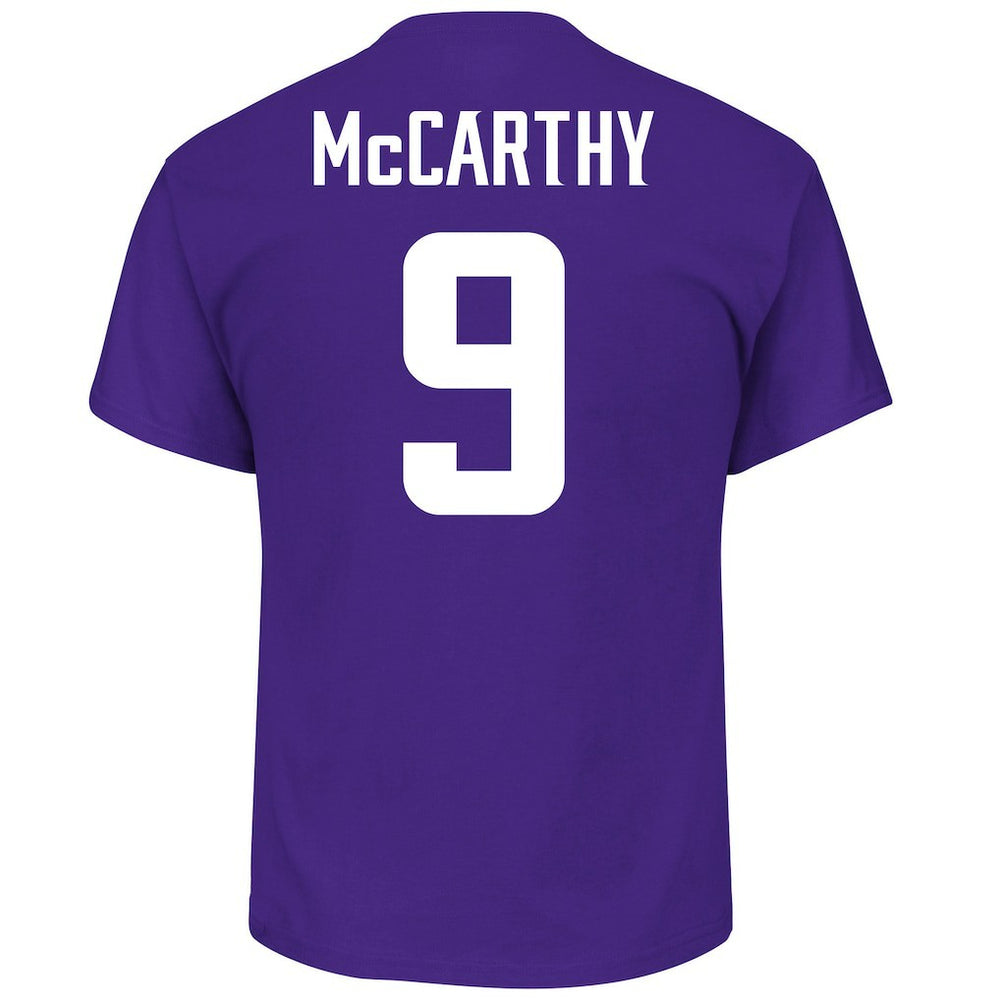 J.J. McCarthy  Big & Tall Name & Number T-Shirt - Minnesota Vikings