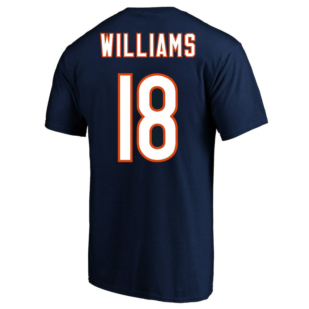 Caleb Williams  Big & Tall Player Name & Number T-Shirt - Chicago Bears