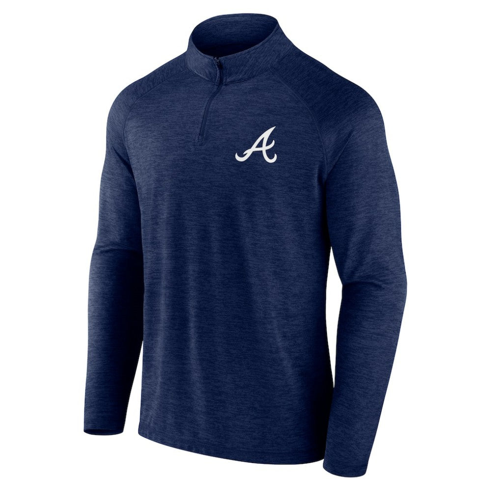 MLB Atlanta Braves Fanatics Head-to-Head Raglan Quarter-Zip Jacket